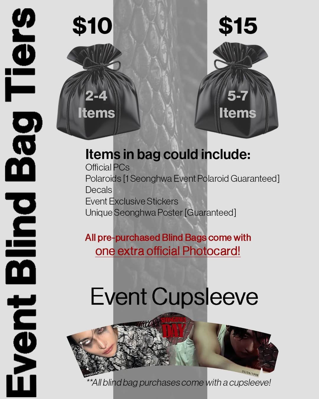 Seonghwa Cupsleeve Event - Image 2