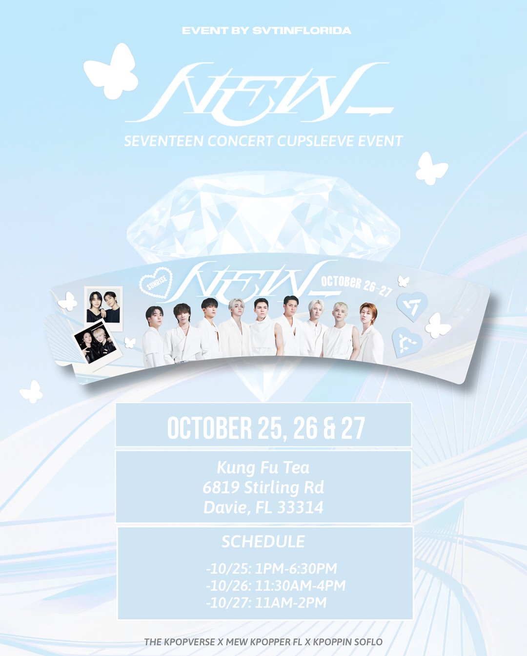 SEVENTEEN World Tour [NEW_] Concert Cupsleeve Event