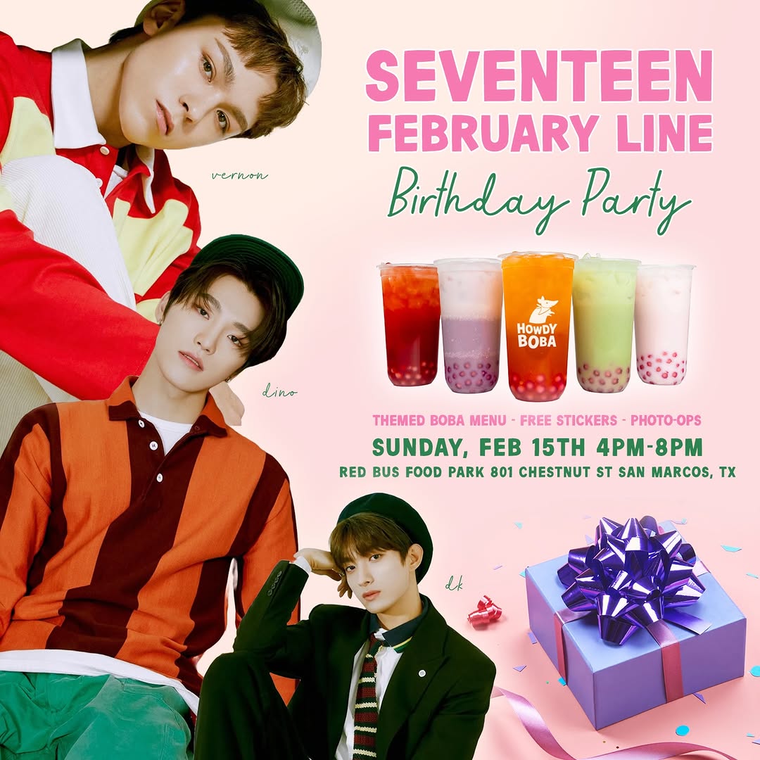 Seventeen February Line Birthday Party