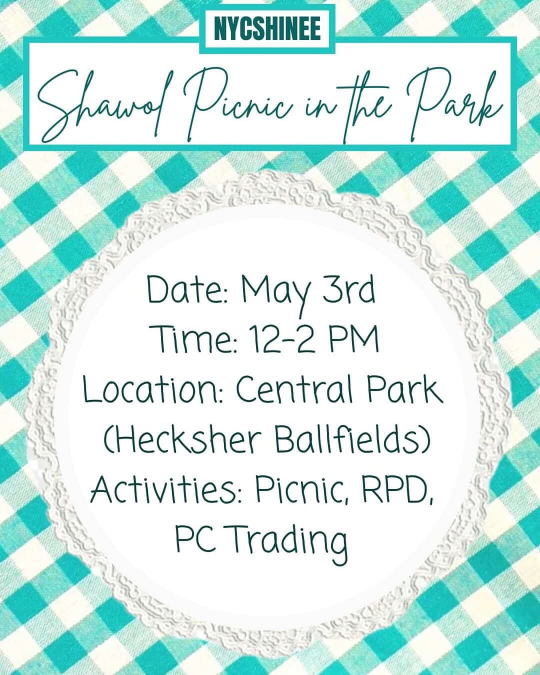 SHAWOL Picnic in the Park