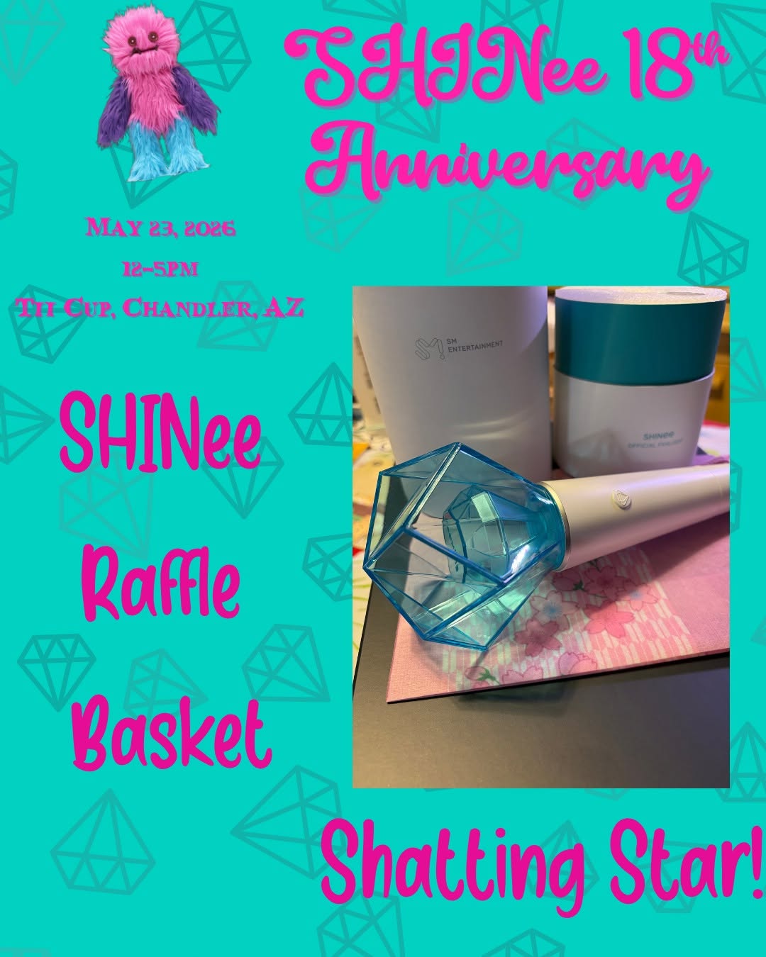 SHINee 18th Anniversany – Chandler, May 23, 2026 | K-Pop Tracker
