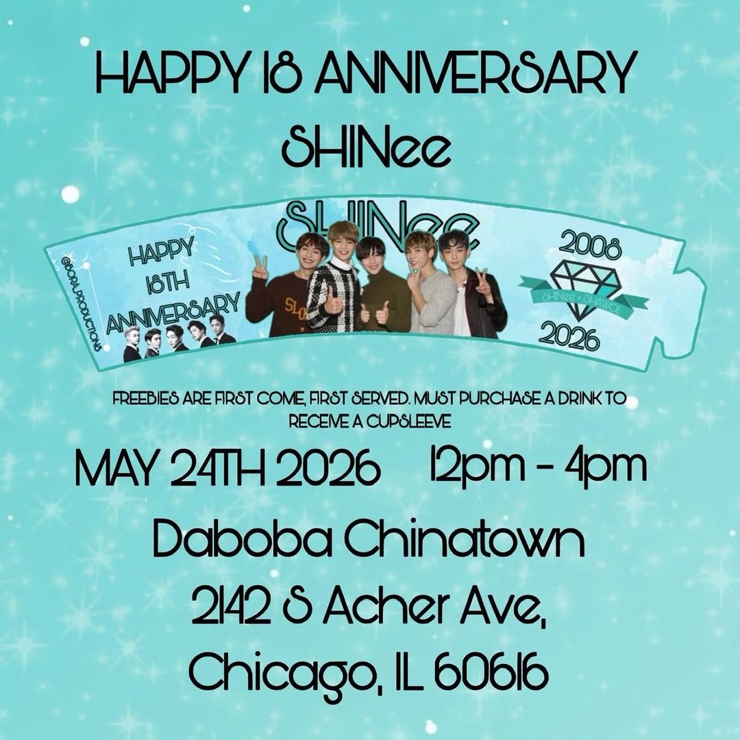 Shinee 18th Anniversary Celebration