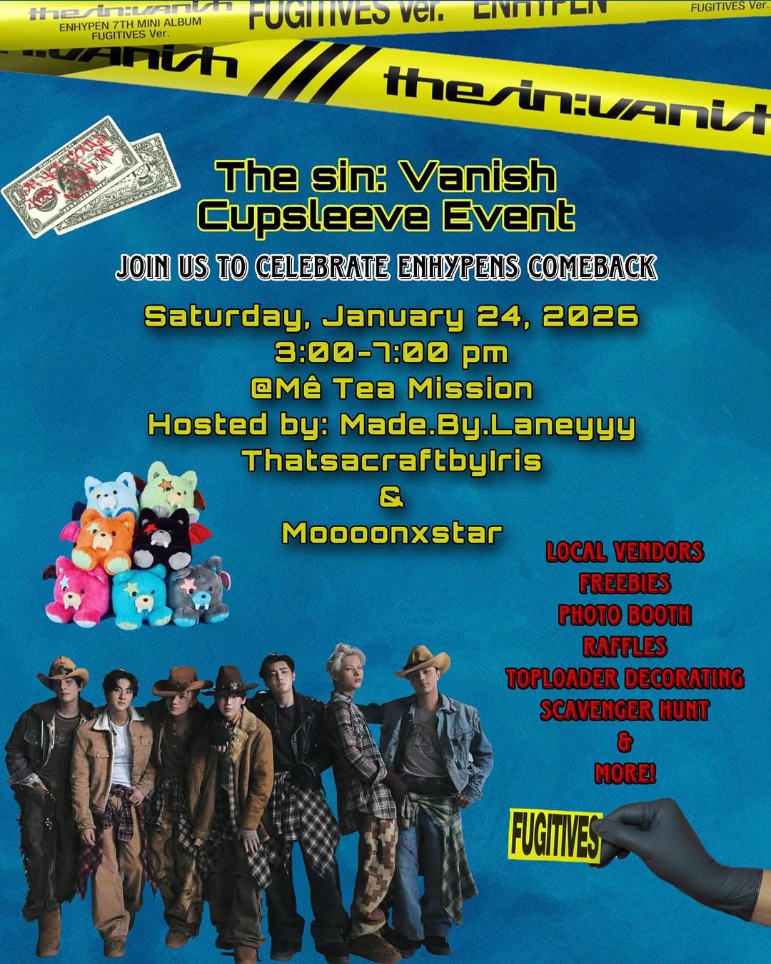 SIN: VANISH CUPSLEEVE ENHYPEN COMEBACK CELEBRATION - Image 3