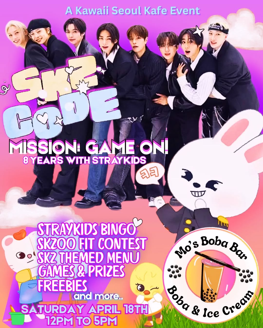 SKZCODE MISSION: GAME ON! Stray Kids 8th Anniversary Celebration