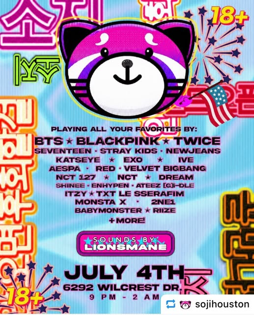 SOJI KPOP NIGHT – Houston, July 4 – 5, 2026 | K-Pop Tracker