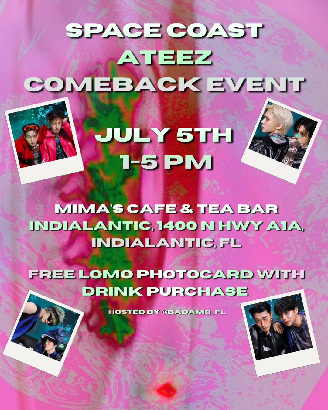 Space Coast Ateez comeback event – Indialantic, July 5, 2026 | K