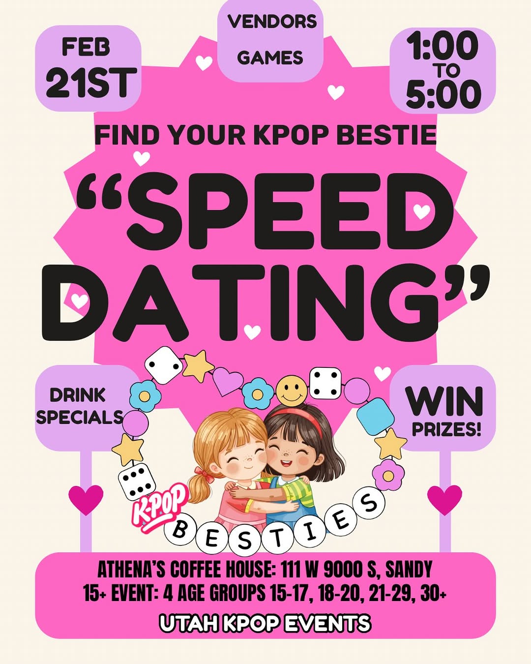 SPEED DATING "FIND YOUR KPOP BESTIE"