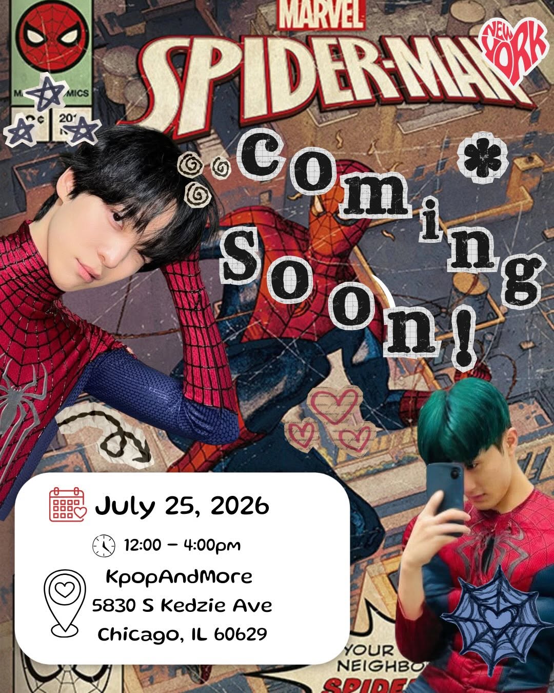 Spider-Man Movie Release Celebration with Mark & Yunho