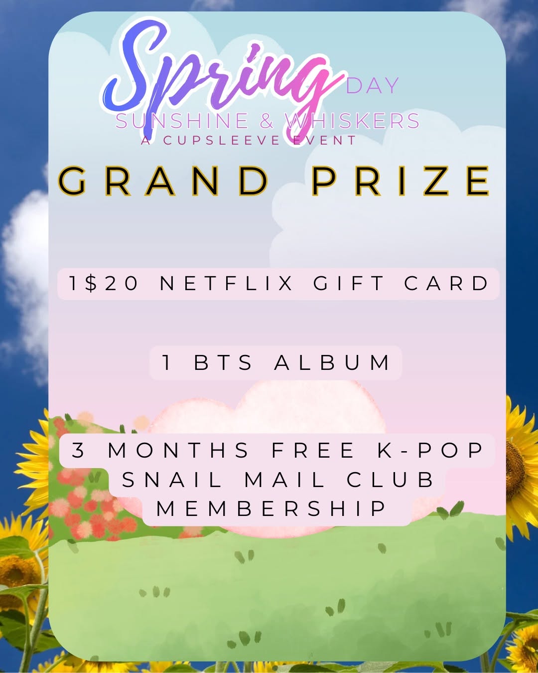 Spring Day: Sunshine & Whiskers Cupsleeve Event - Image 7