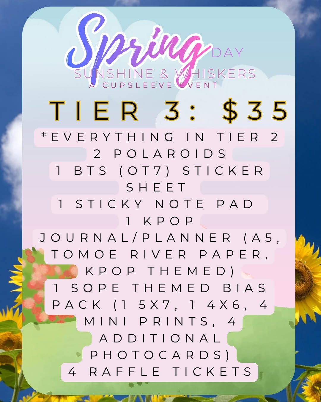 Spring Day: Sunshine & Whiskers Cupsleeve Event - Image 9