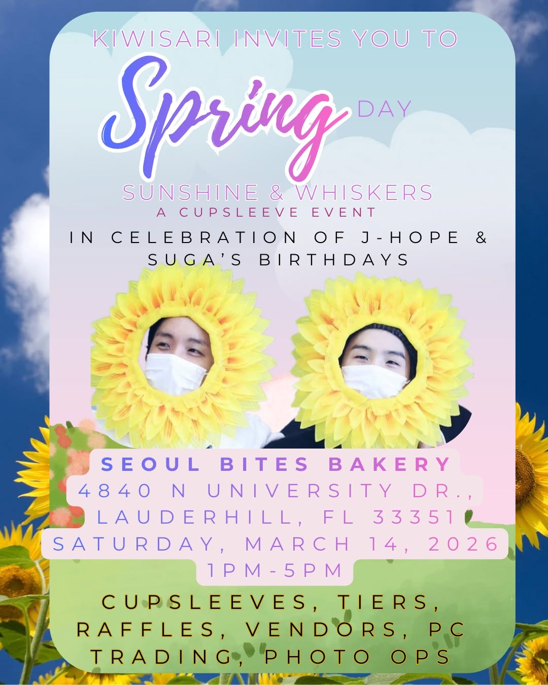 Spring Day: Sunshine & Whiskers Cupsleeve Event - Image 10