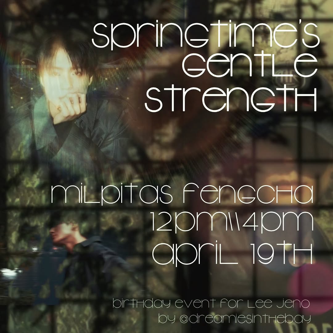 Springtime's Gentle Strength Lee Jeno Birthday