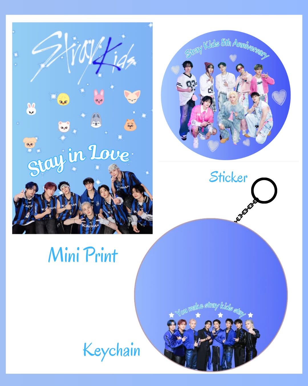 STAY IN LOVE: Stray Kids 8th Anniversary Cupsleeve - Image 6