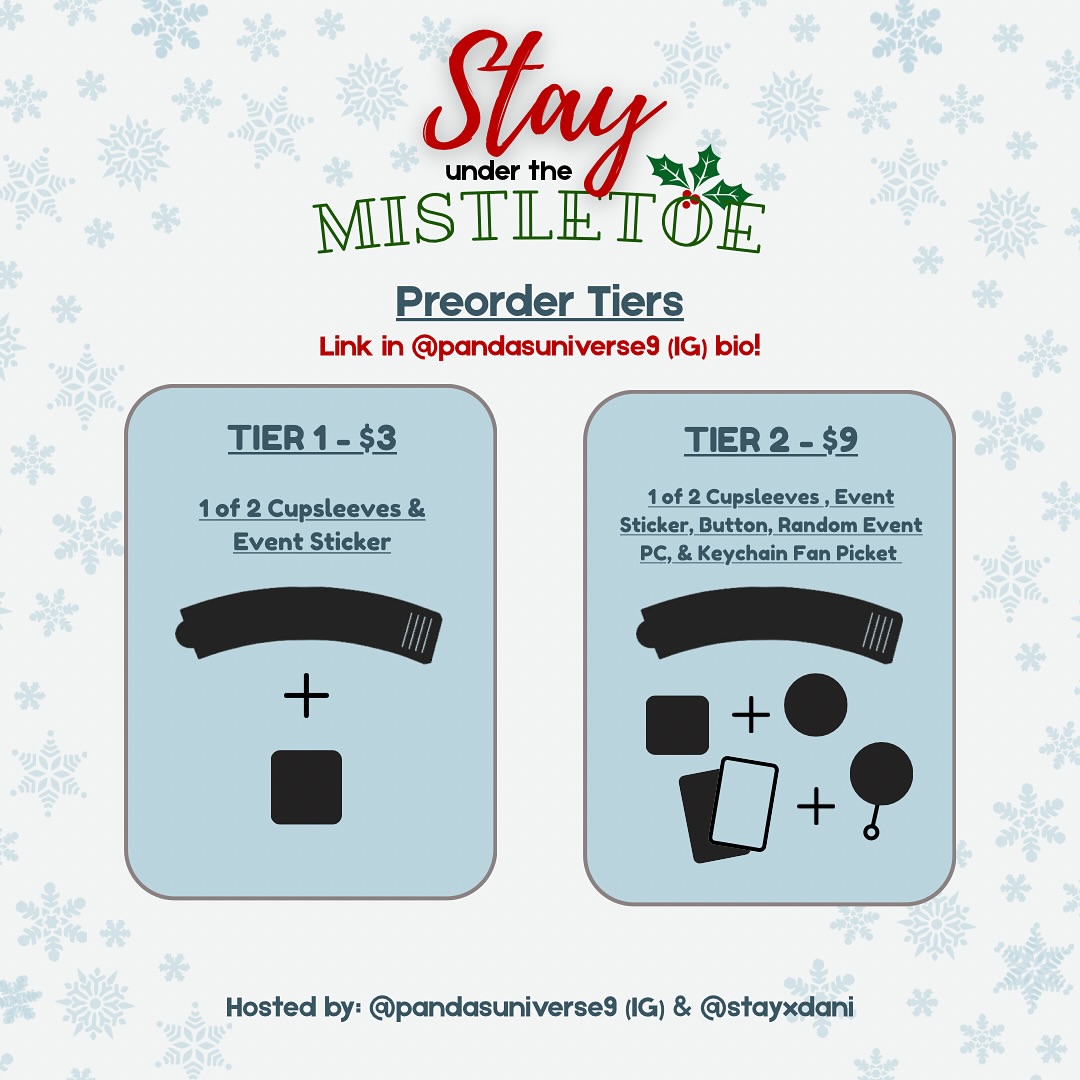Stay under the Mistletoe Cupsleeve - Image 3