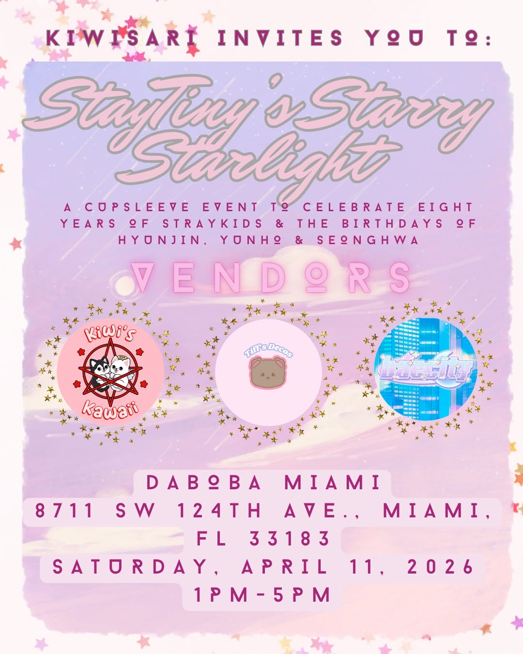 StayTiny Starry Starlight: A Cupsleeve Event - Image 2