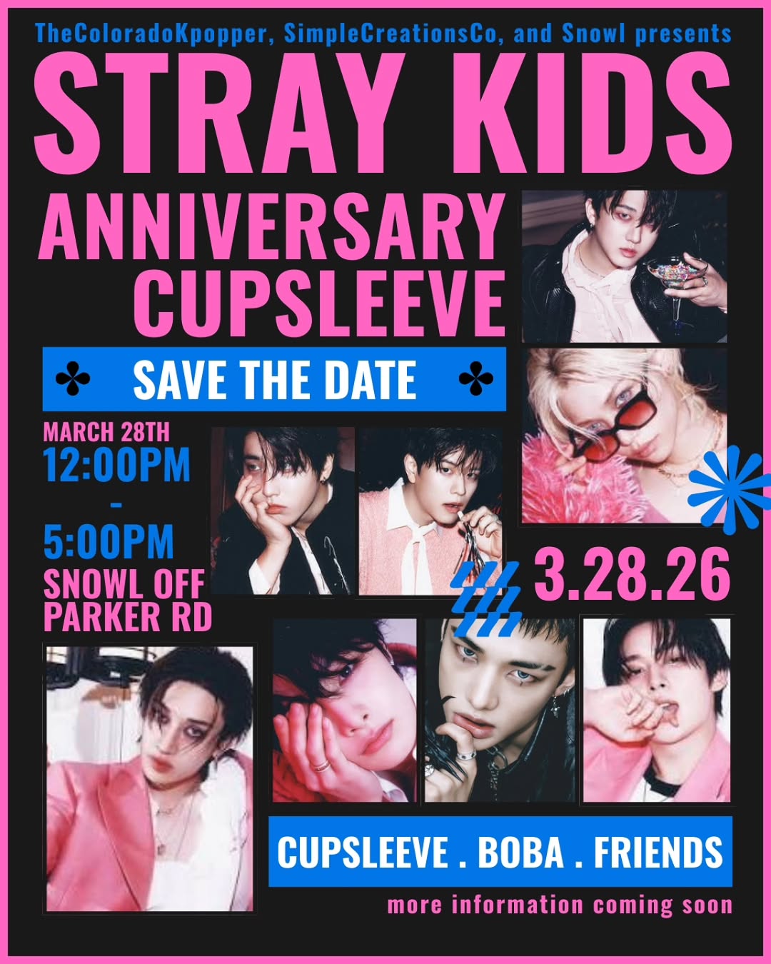 Stray Kids Anniversary Cupsleeve