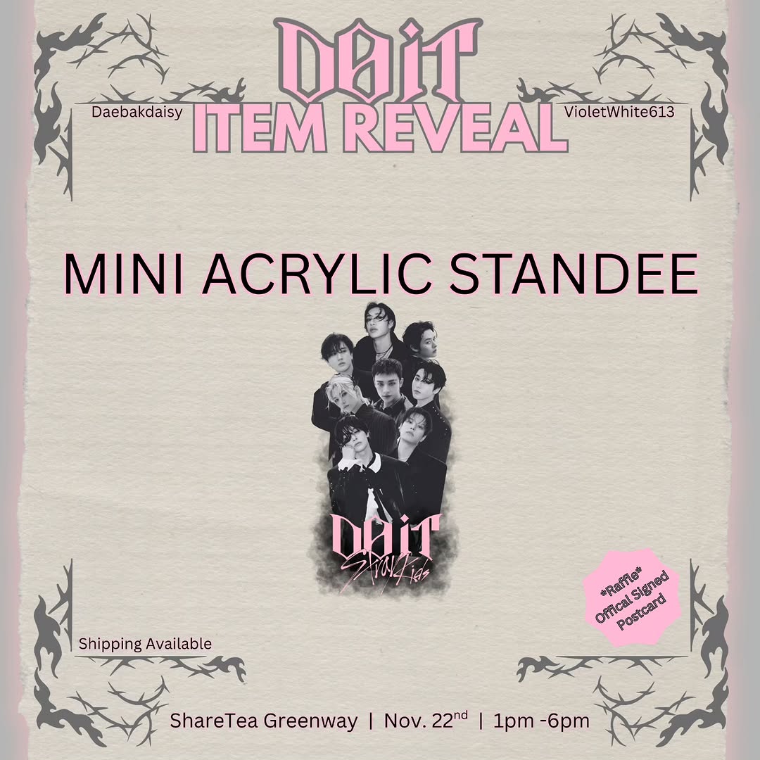 Stray Kids Comeback Cupsleeve Event - Image 8