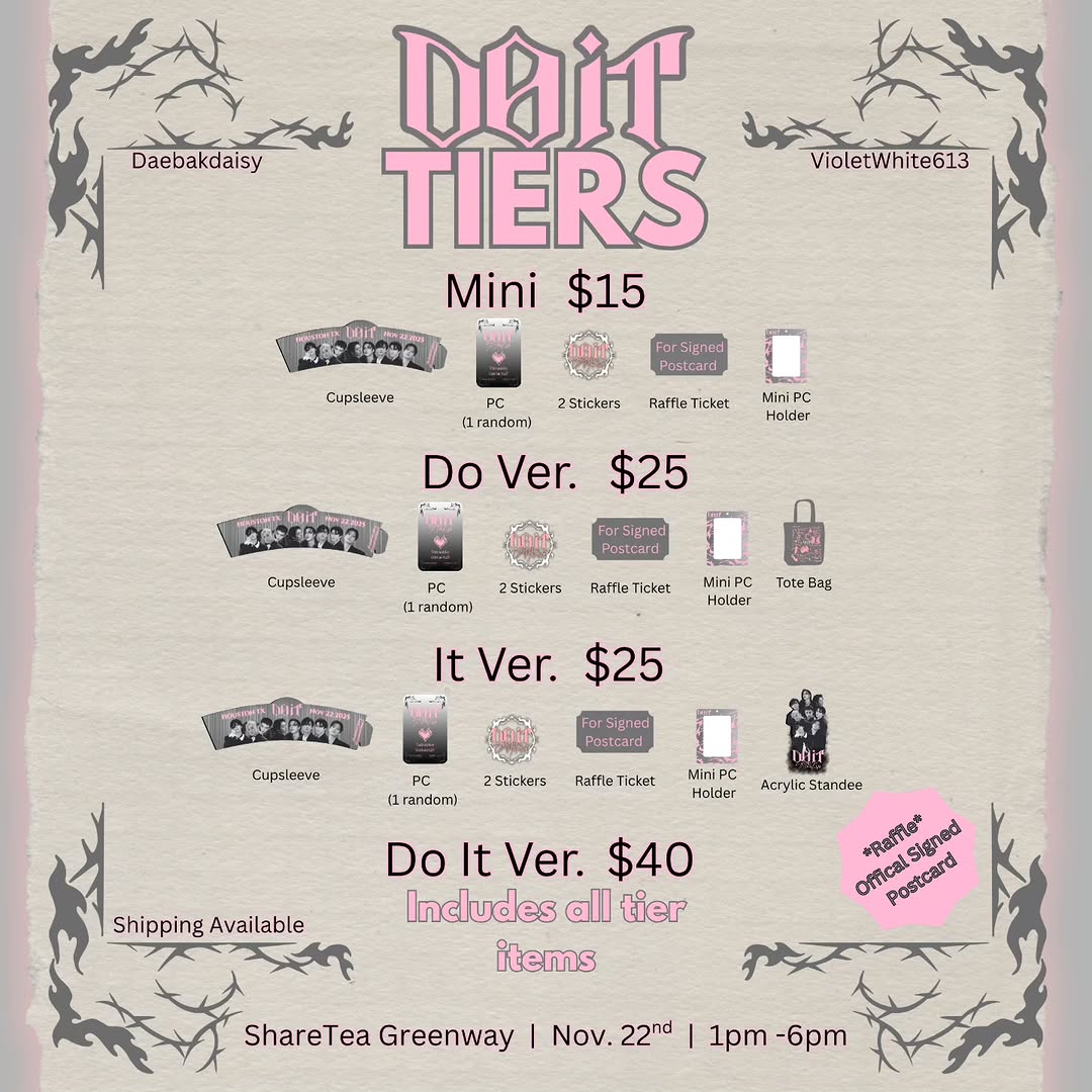 Stray Kids Comeback Cupsleeve Event - Image 3