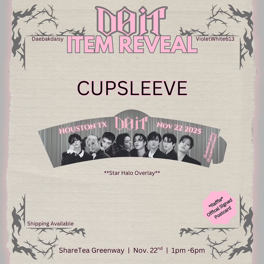 Stray Kids Comeback Cupsleeve Event - Image 4