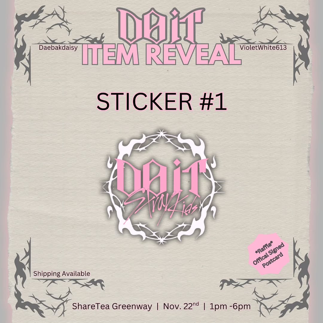 Stray Kids Comeback Cupsleeve Event - Image 5