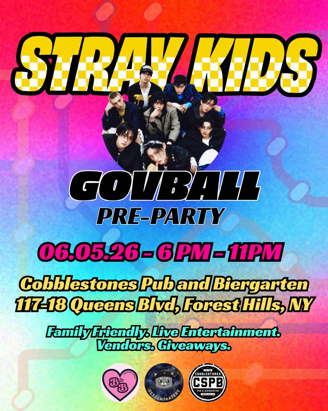 Stray Kids Gov Ball pre-party