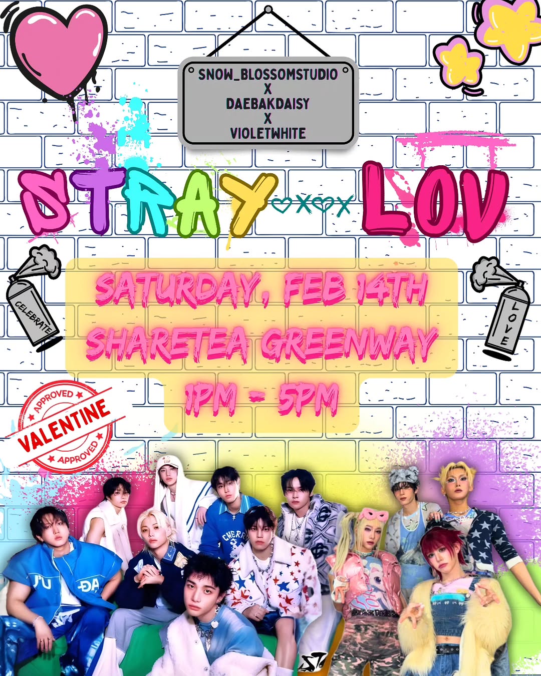 STRAY LOV VALENTINES CUPSLEEVE