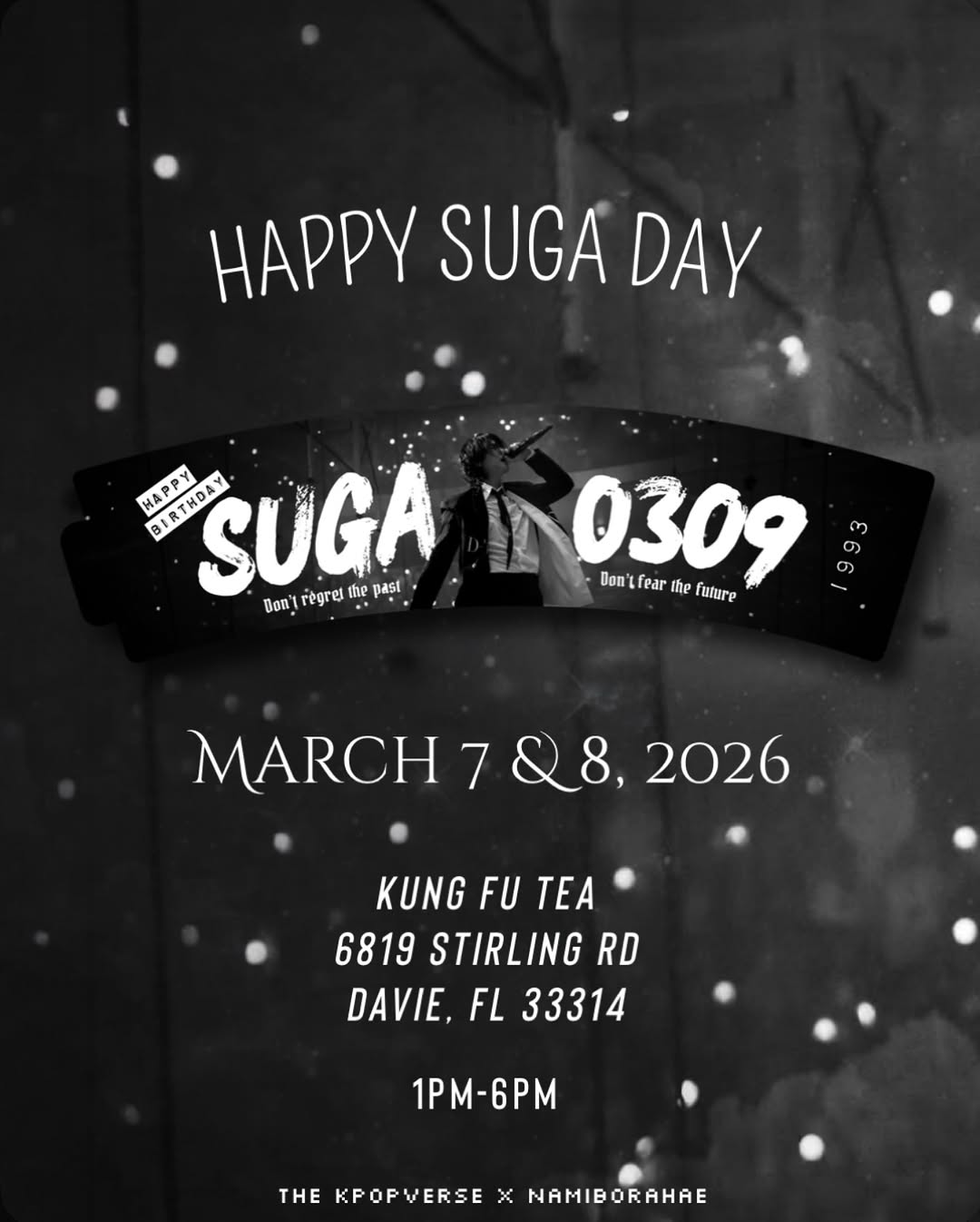 HAPPY SUGA DAY