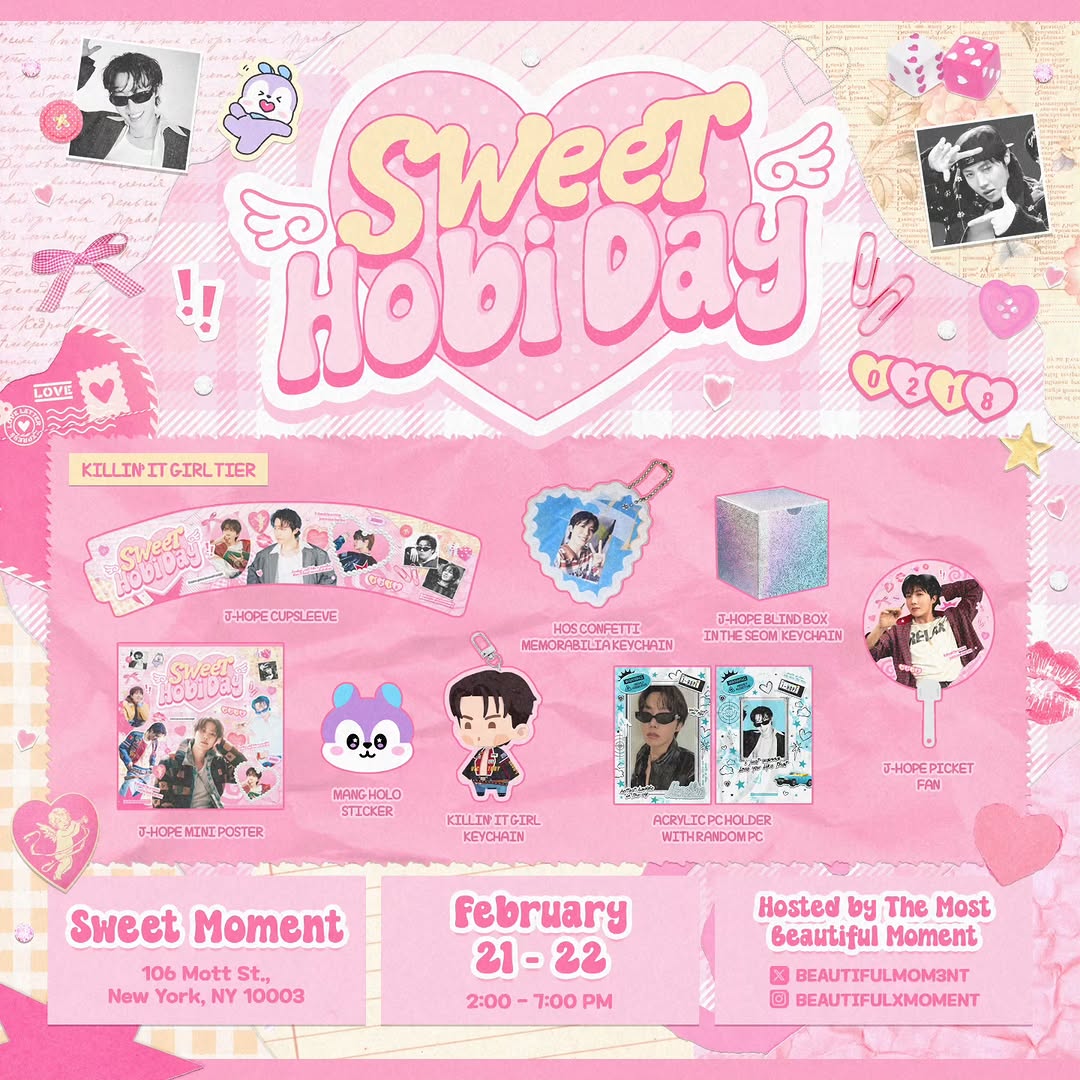 Sweet Hobi Day - J-Hope Birthday Cupsleeve Event - Image 4
