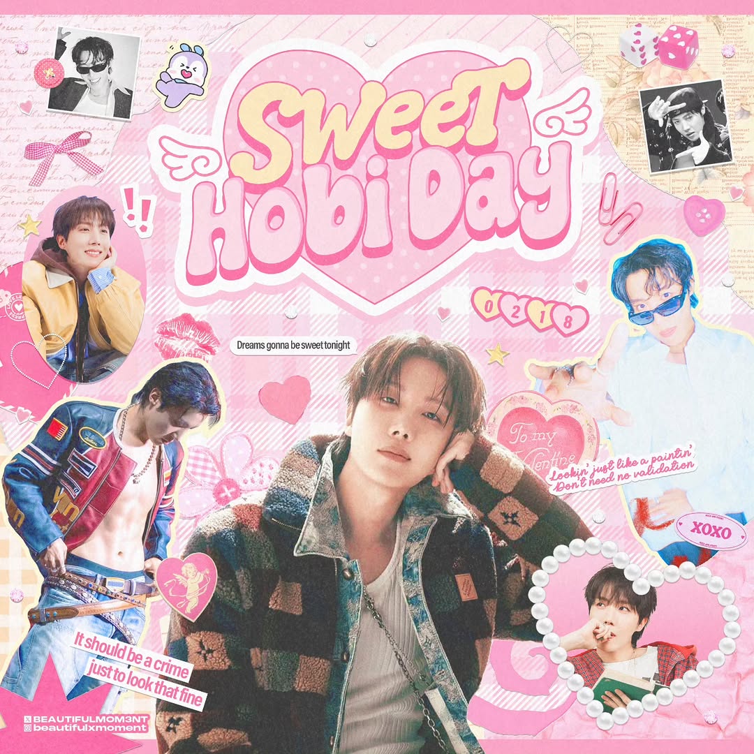 Sweet Hobi Day - J-Hope Birthday Cupsleeve Event