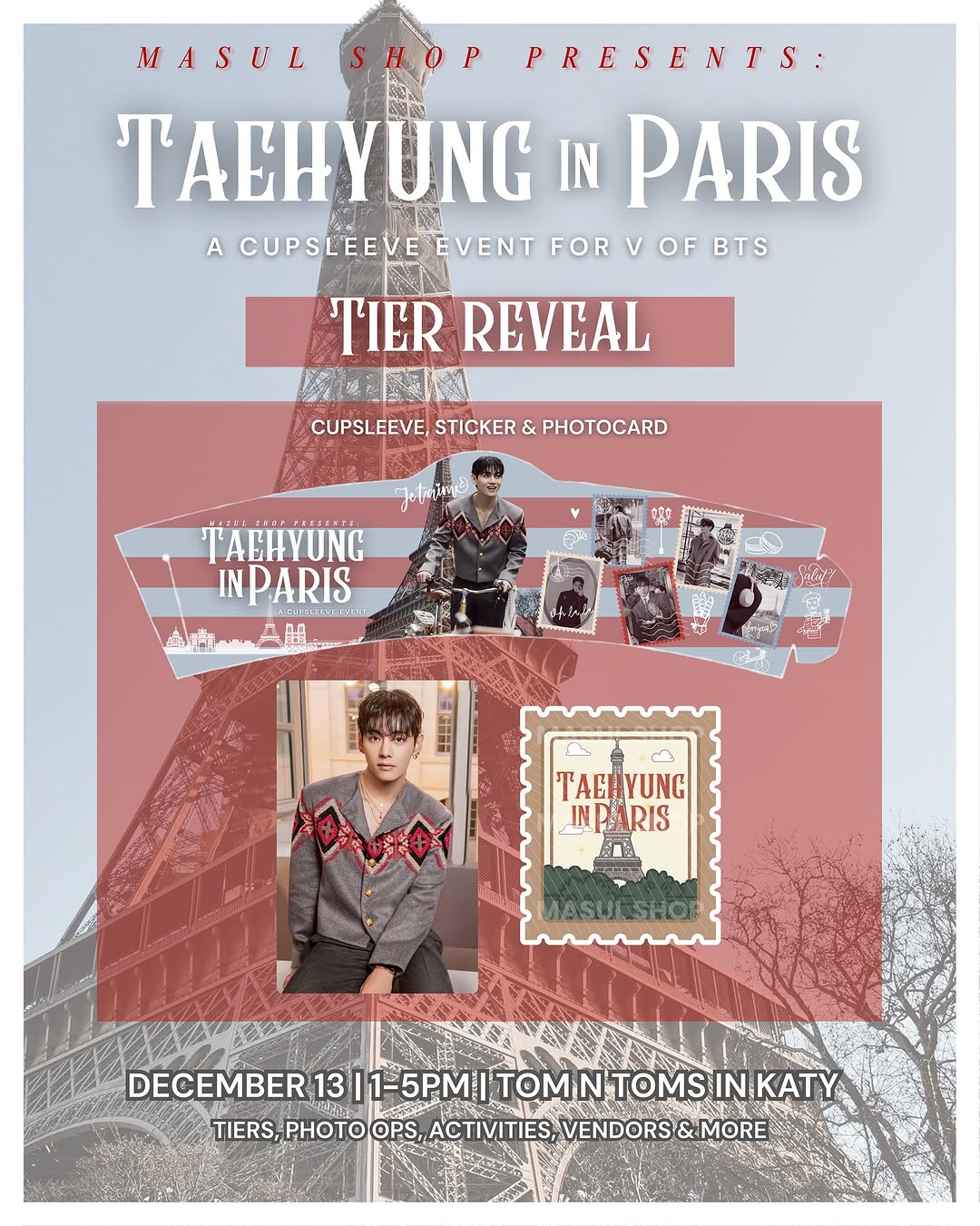 TAEHYUNG in PARIS a cupsleeve event - Image 5