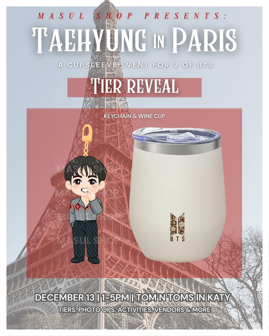 TAEHYUNG in PARIS a cupsleeve event - Image 7