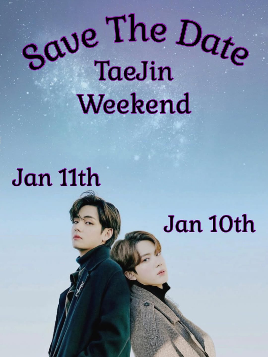 TaeJin Weekend Cupsleeve event