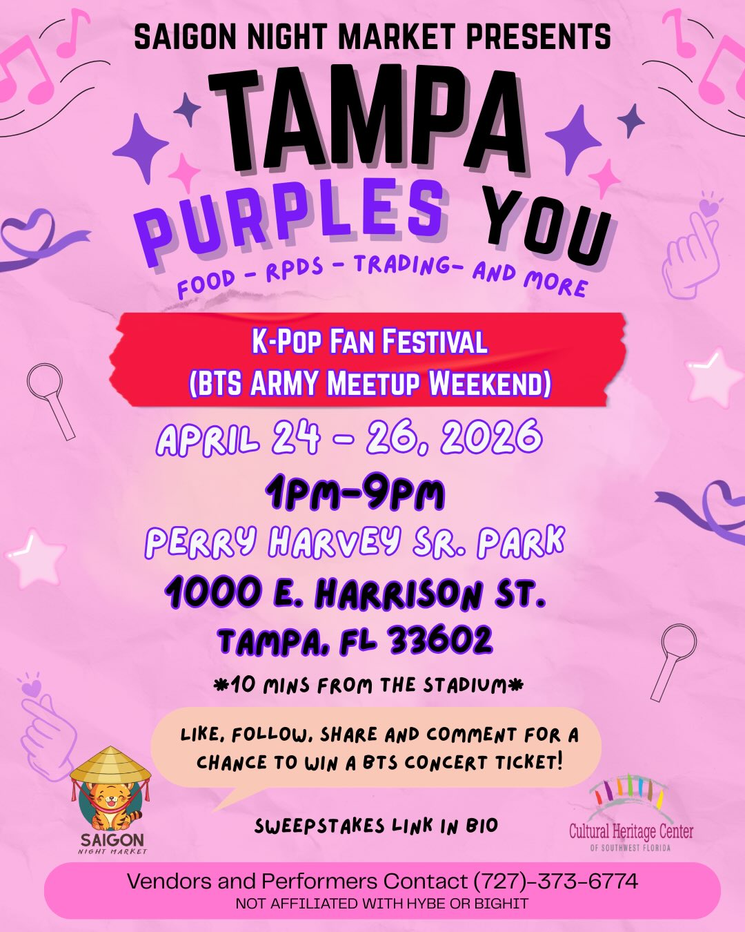 Tampa Purples You! - K-Pop Fan Festival 