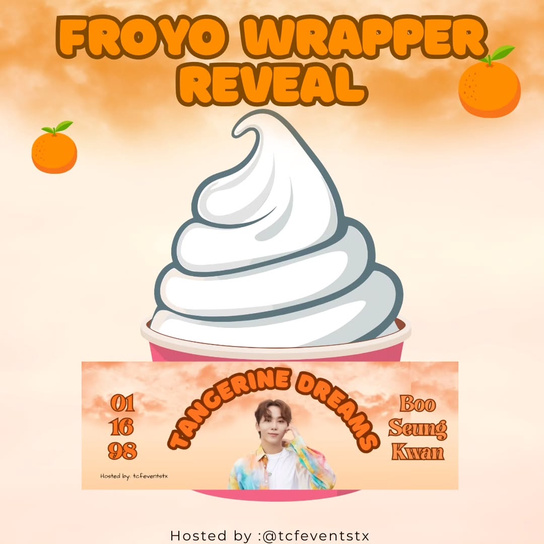 TANGERINE DREAMS - A SEUNGKWAN BIRTHDAY EVENT - Image 3
