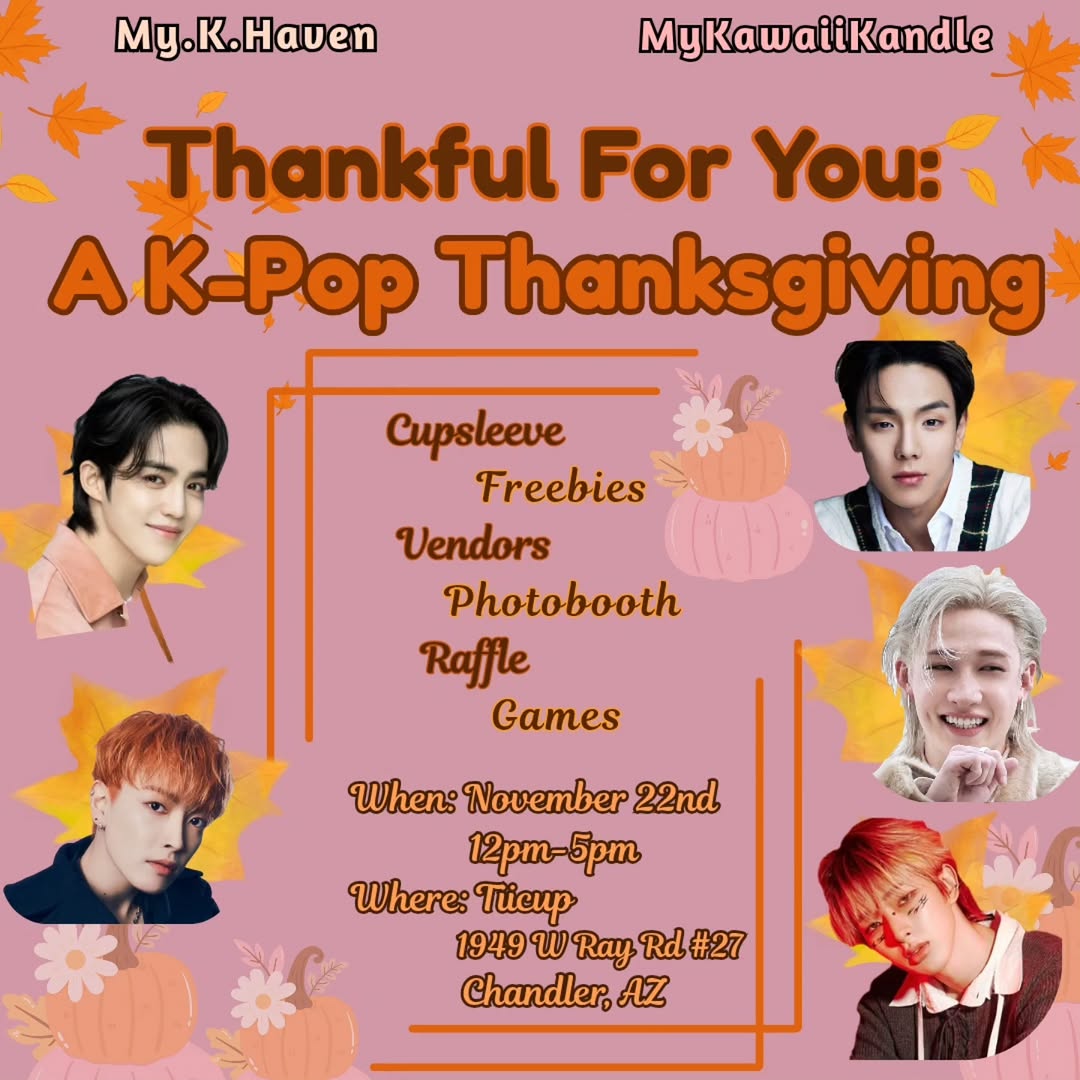 THANKFUL FOR YOU:  A K-Pop Thanksgiving - Image 1