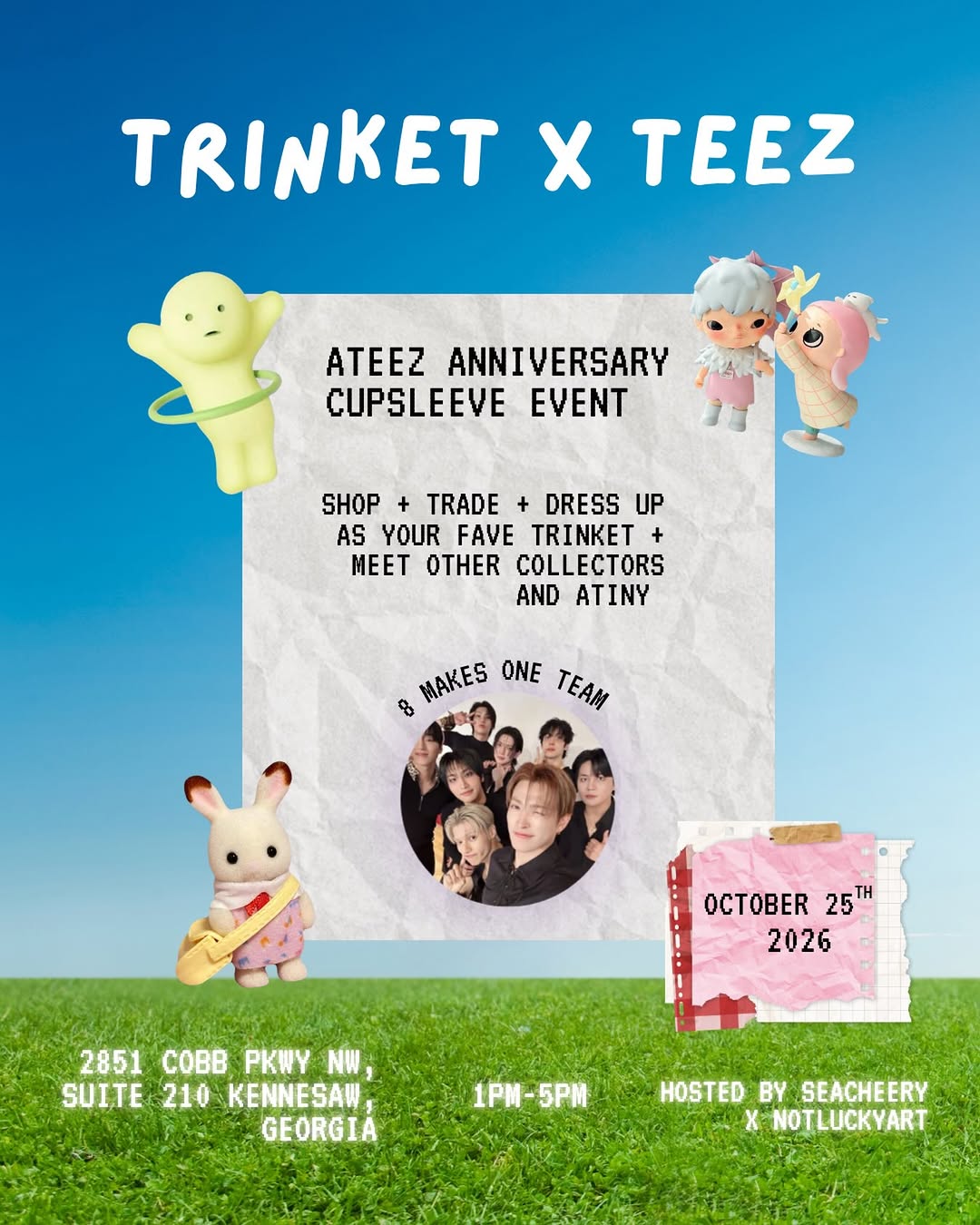 TRINKET X TEEZ – Kennesaw, October 25, 2026 | K-Pop Tracker