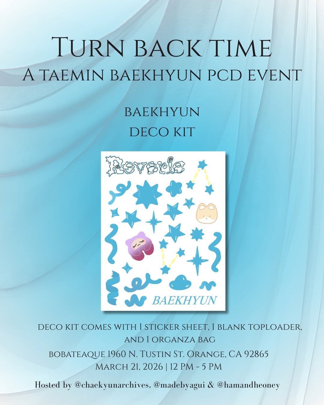 Turn Back Time: A TaeBaek PCD Event - Image 9