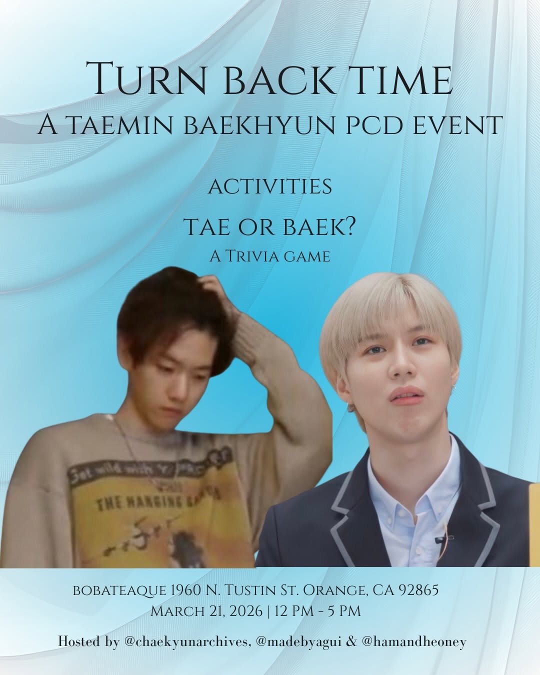 Turn Back Time: A TaeBaek PCD Event - Image 13