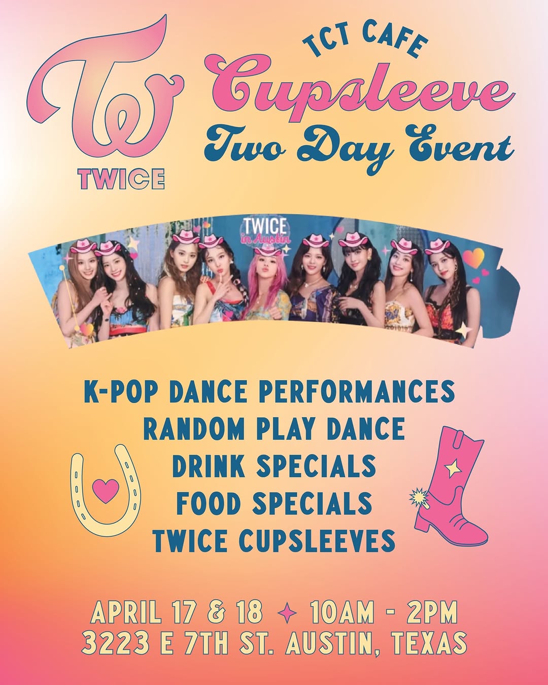 TWICE Cupsleeve Two Day Event