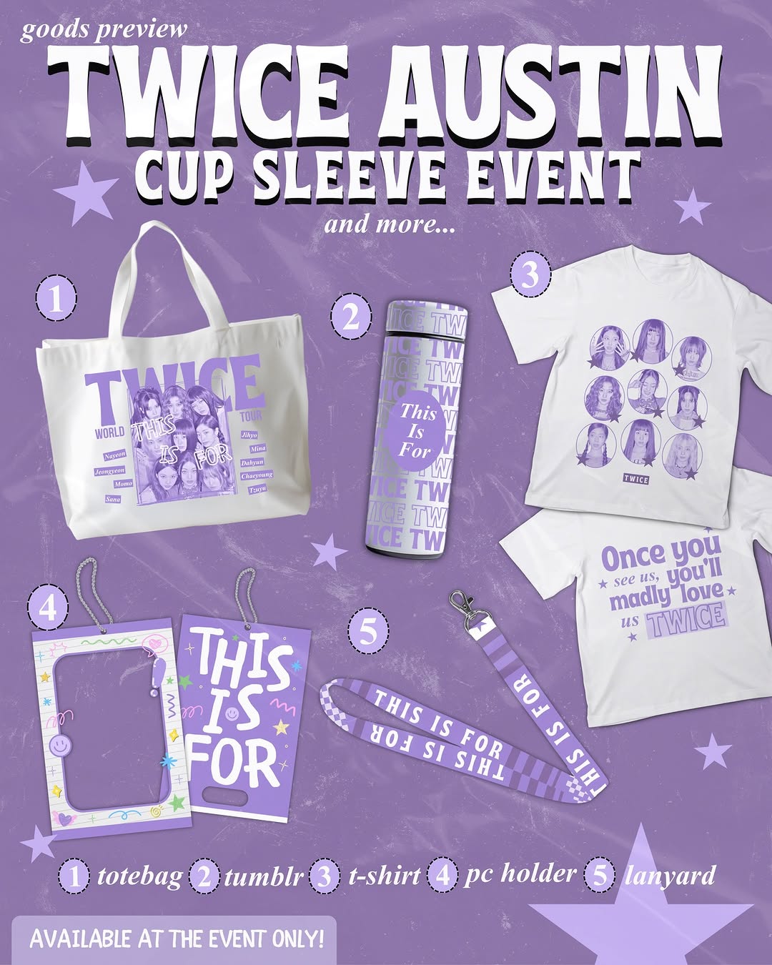TWICE in Austin cupsleeve event - Image 4