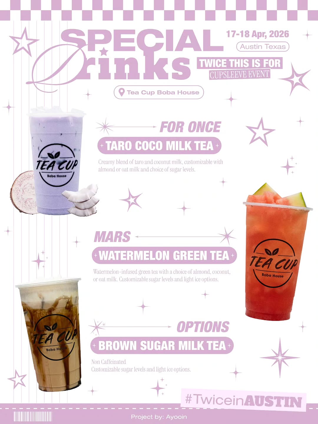 TWICE in Austin cupsleeve event - Image 6