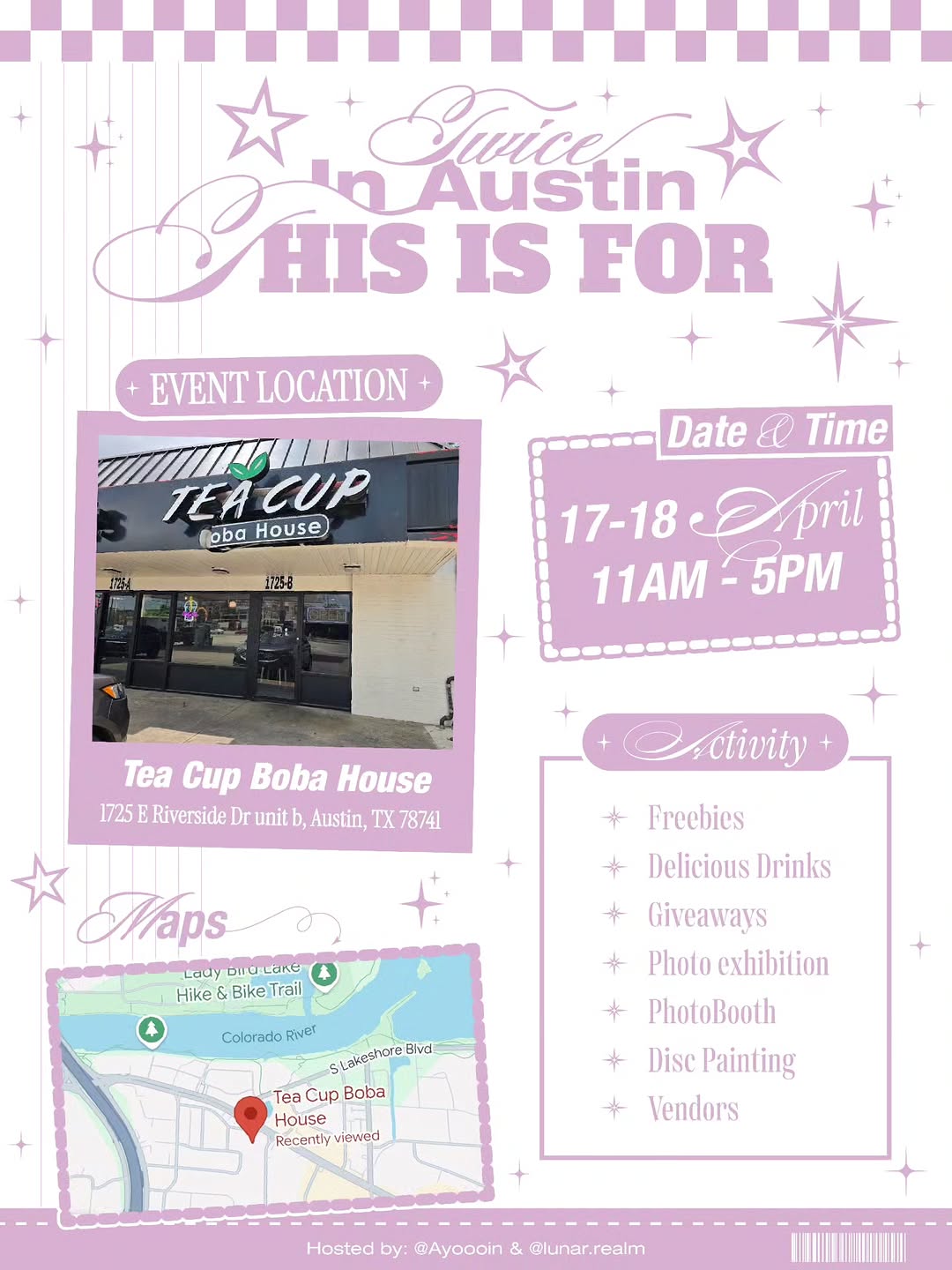 TWICE in Austin cupsleeve event - Image 5