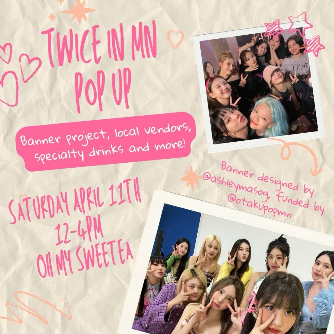 Twice in Minnesota Pop Up!