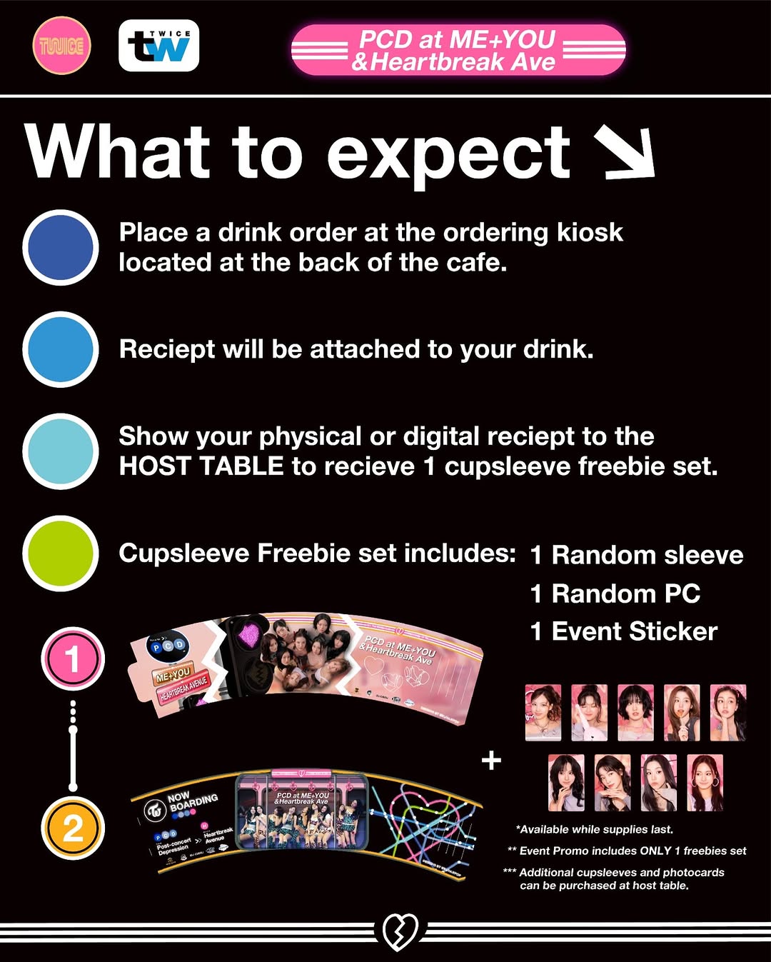 TWICE Post-concert Cupsleeve Event - Image 11