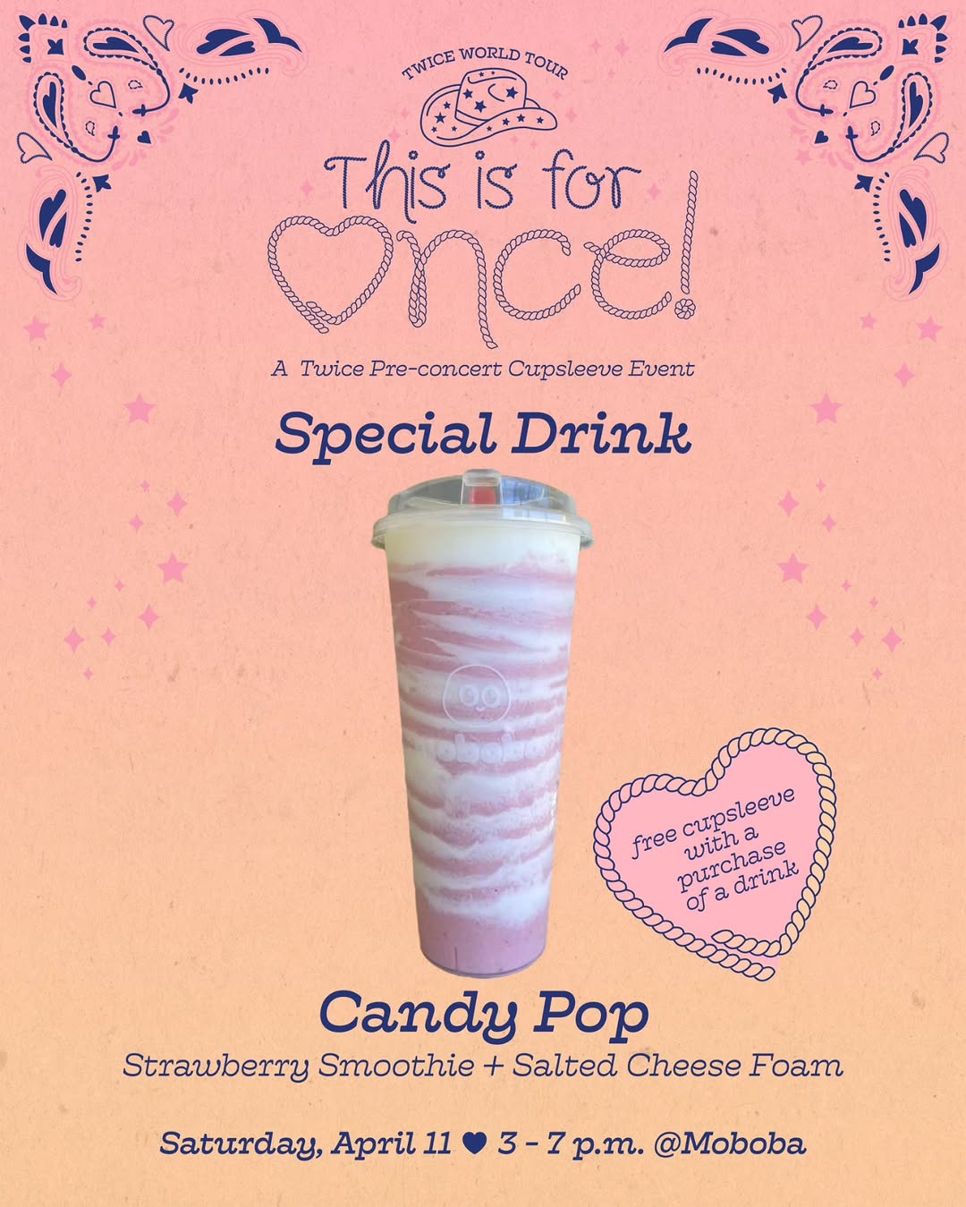 TWICE pre-concert cupsleeve event - Image 2