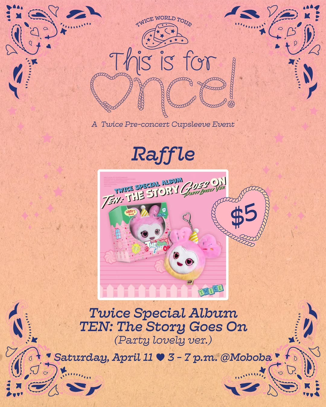 TWICE pre-concert cupsleeve event - Image 5