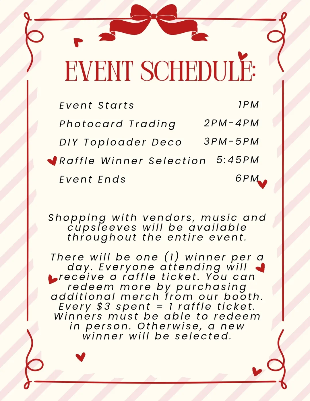 Twice Pre-Concert & Post-Concert Cupsleeve Event - Image 3