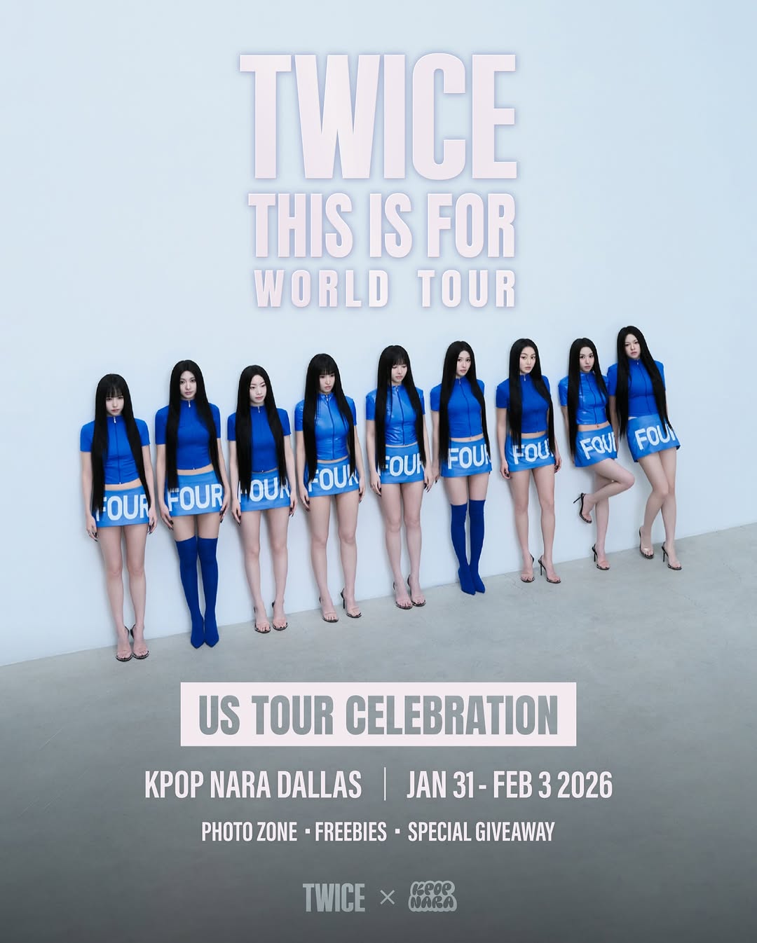 TWICE THIS IS FOR US TOUR CELEBRATION