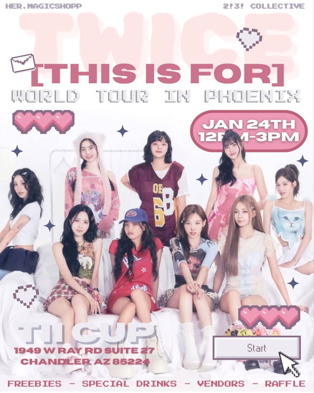 TWICE World Tour in Phoenix Fan Event