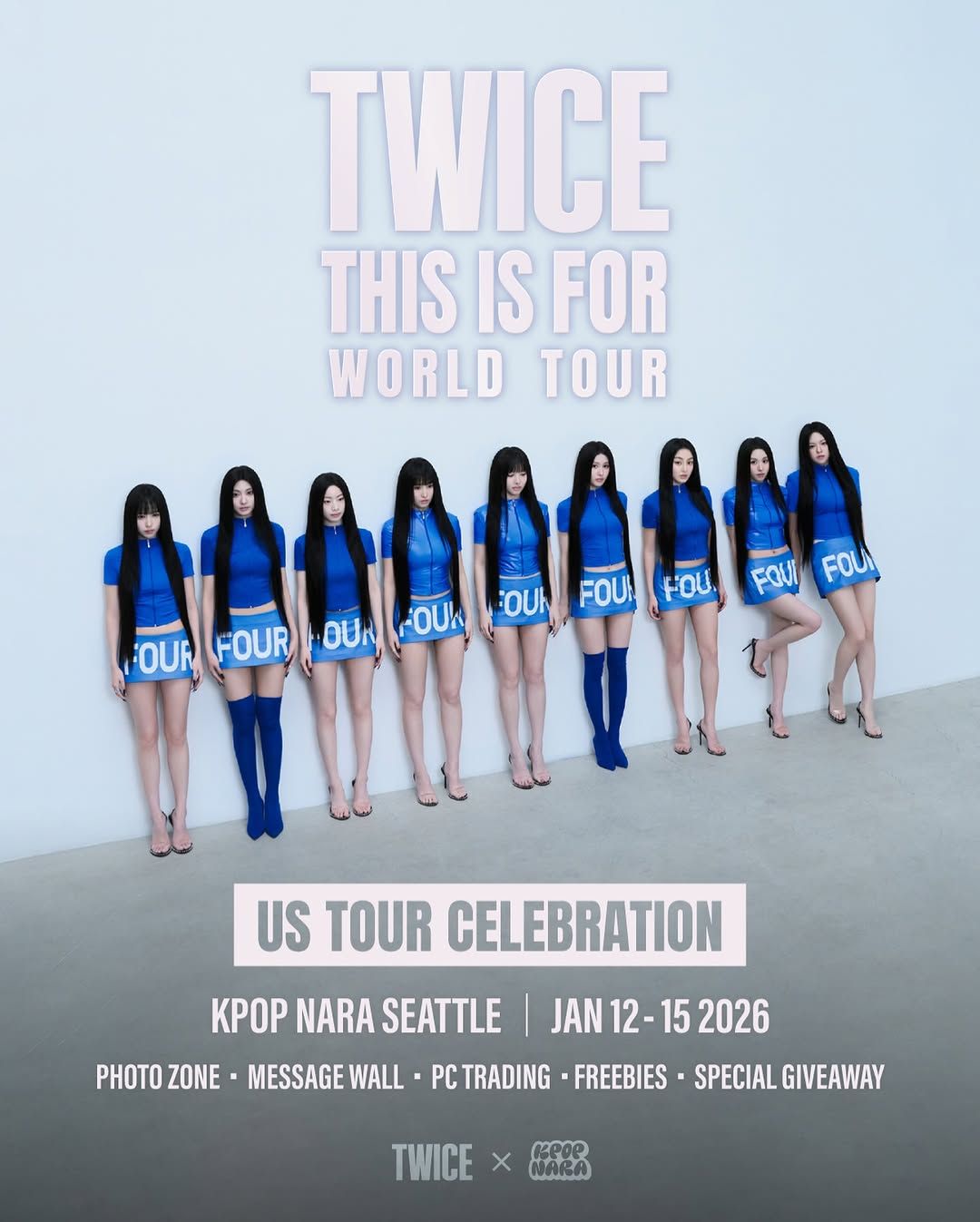 TWICE US tour celebration